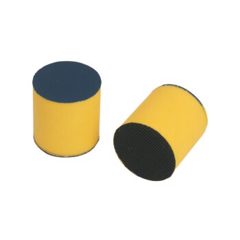 Mirka Schleifstempel Ø 31 mm für Schleifblüten, 2-Seitig Grip / Stick ungelocht (2Stk)