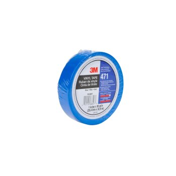 3M 85611 Weich-PVC-Klebeband 471 Blau 471B9IW 9mm x 33m (1 Rolle)